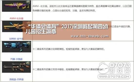“华体会体育”2017深圳崛起第四幼儿园招生简章(图1) 华体会体育
